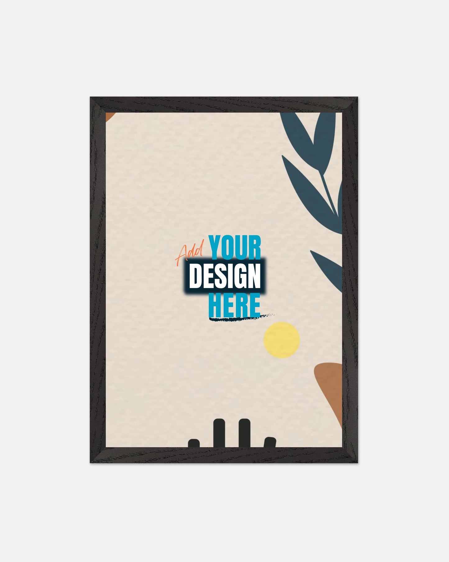 Premium Wooden Framed Poster With Premium Semi-Glossy Paper