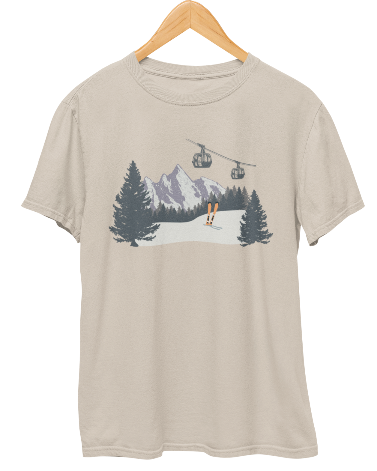 Ski Mountain - Unisex T-Shirt