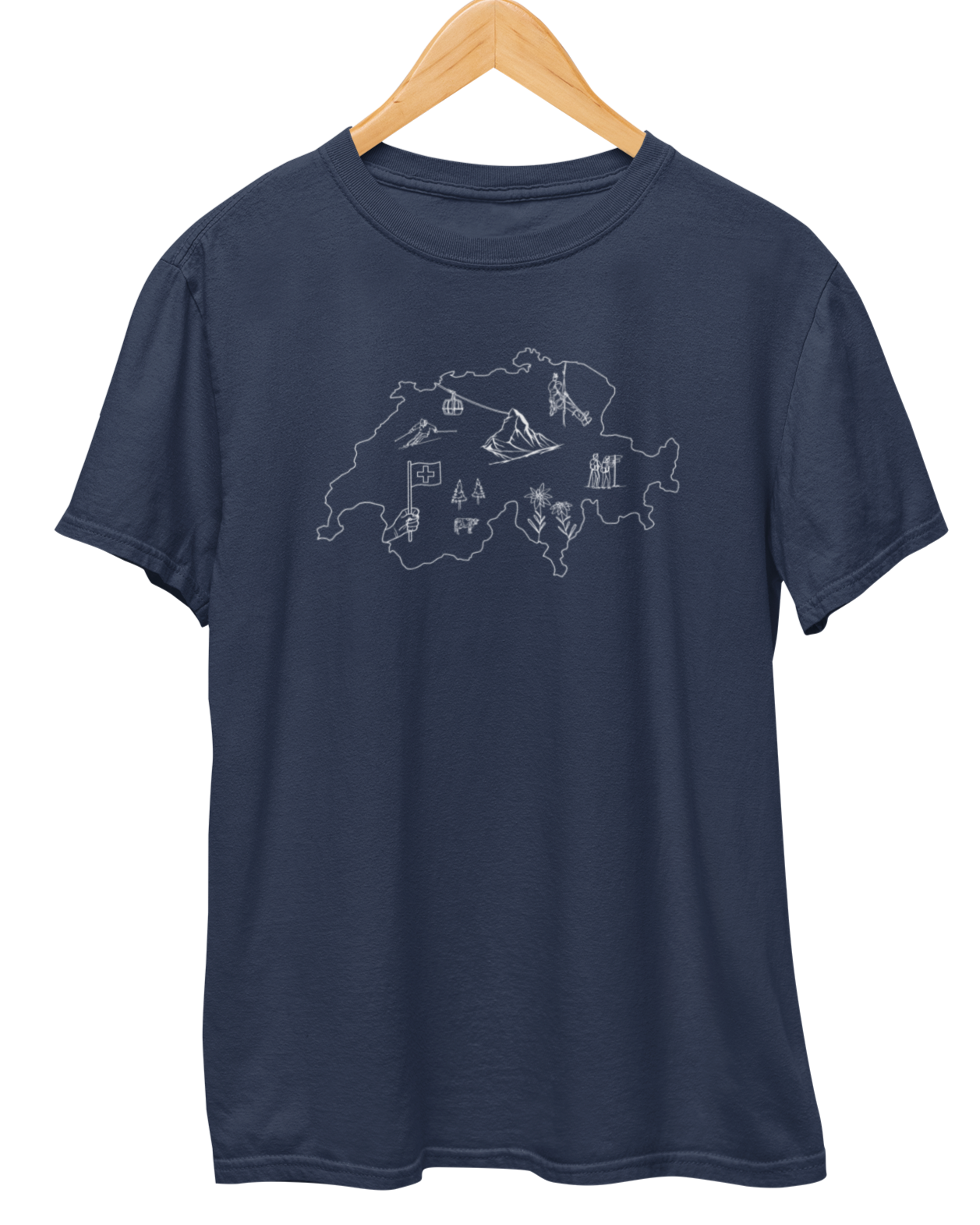 Helvetic Adventures - Unisex T-Shirt
