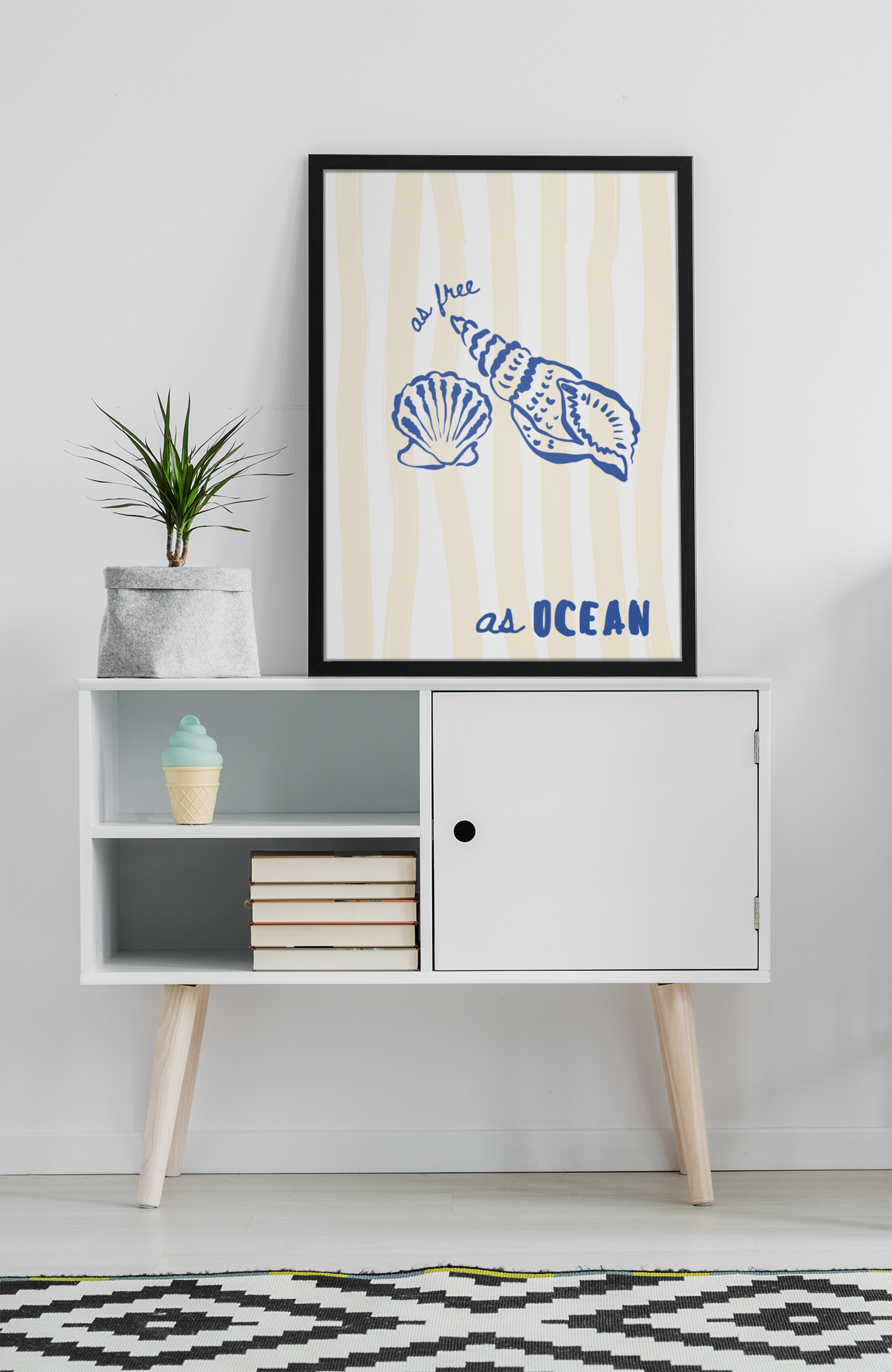 Free as Ocean - Poster