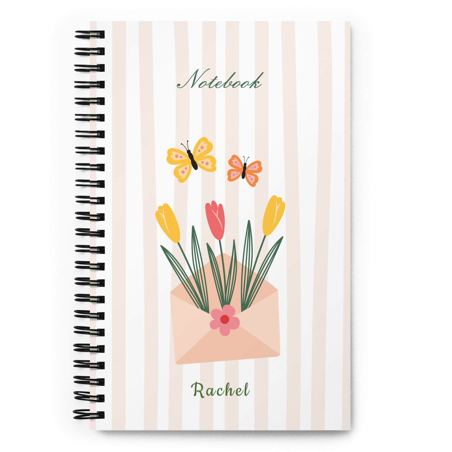 Spring Garden - Spiral notebook
