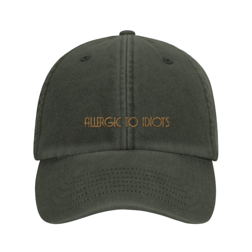 Allergic To Idiots - Hat