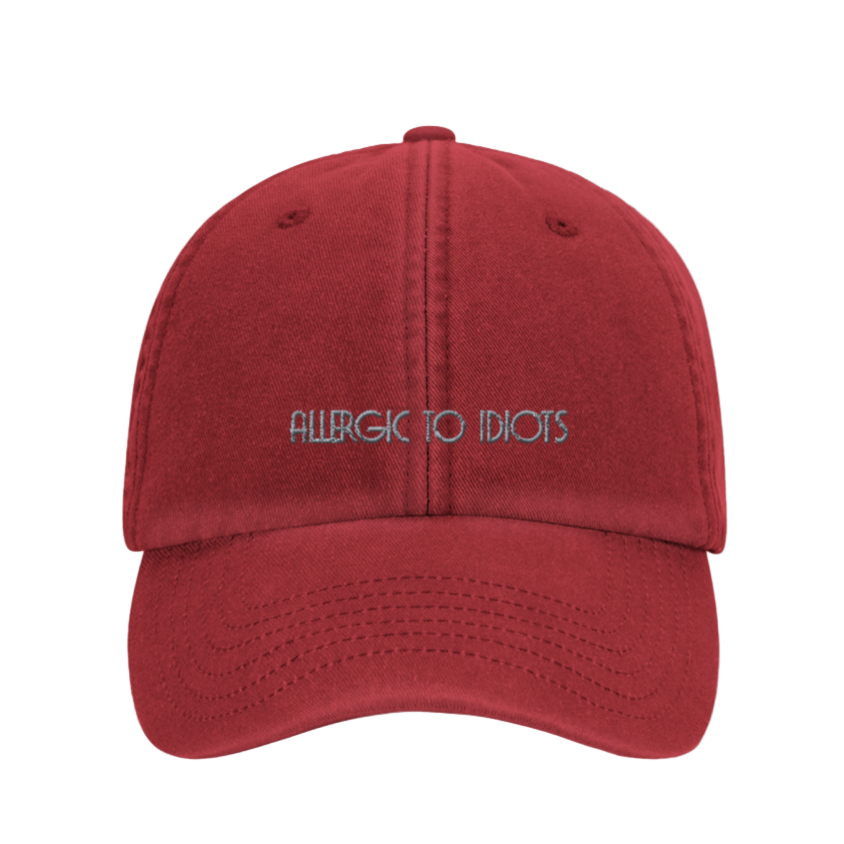 Allergic To Idiots - Hat