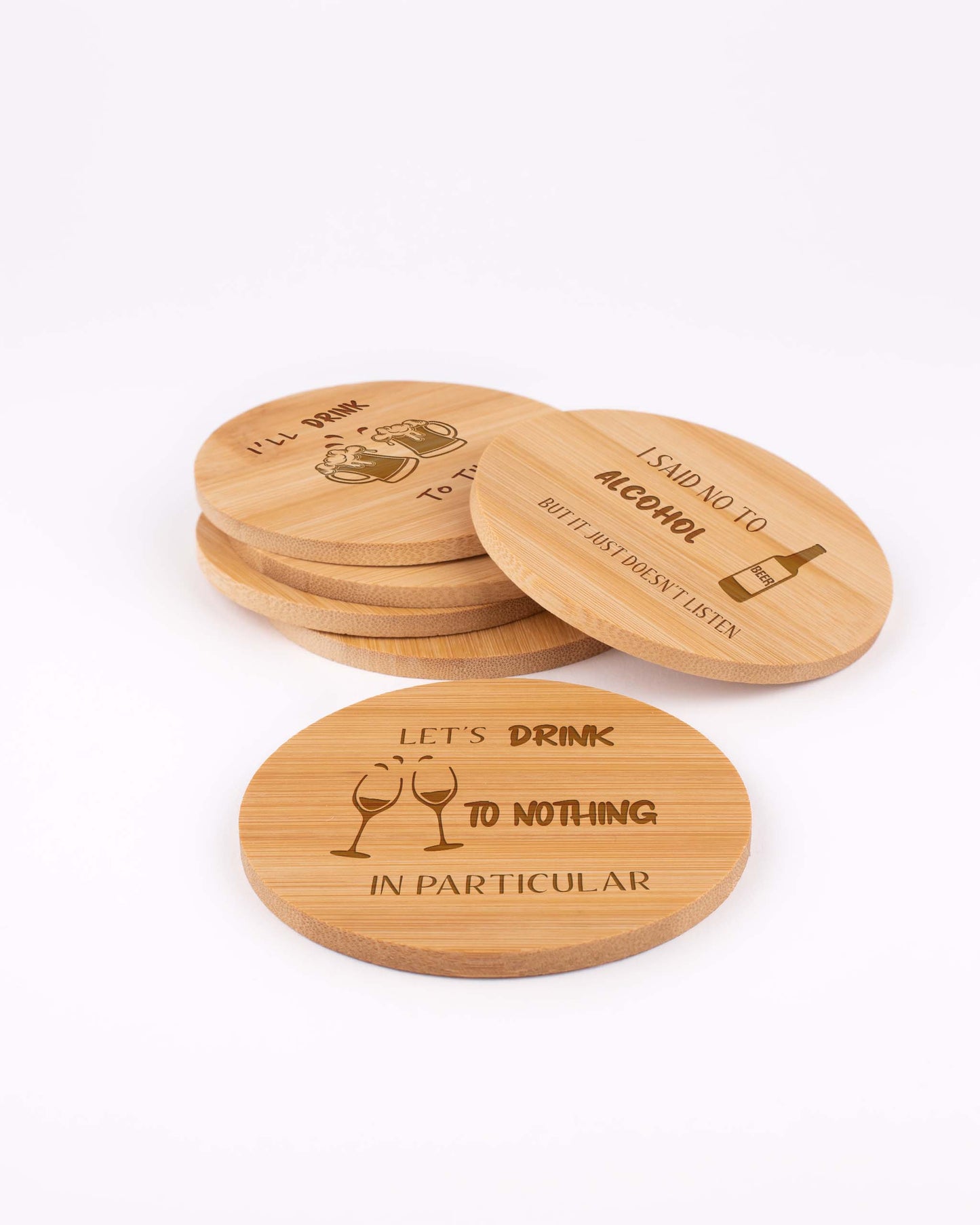 Drink Mixed Coaster Set (Pack of 6 coasters)