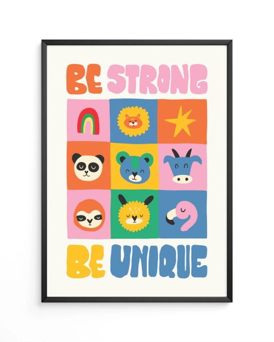 Be Strong Be Unique - Poster