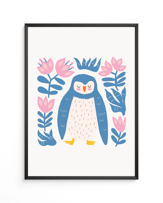 Fluffy Feathers - Poster