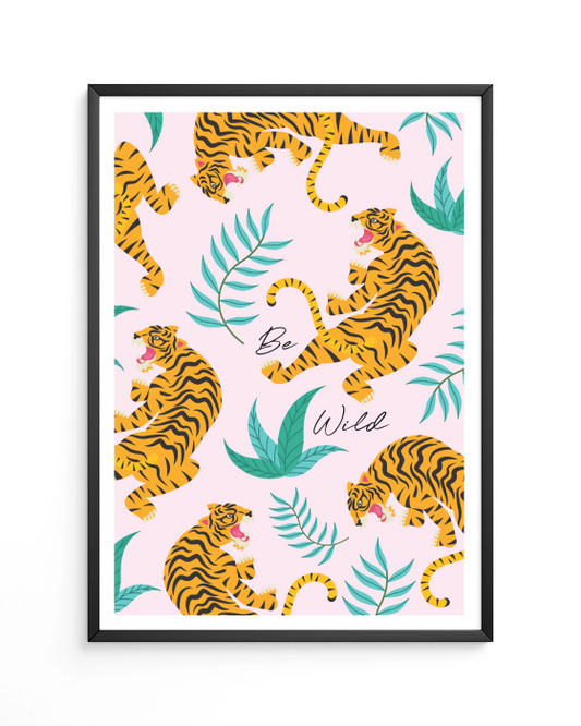 Tropical Tiger  - Poster