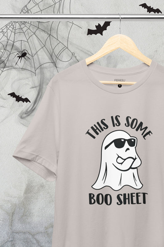 T-Shirt Halloween BOO SHEET