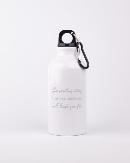 White 400ml Bottle - Do Something Today