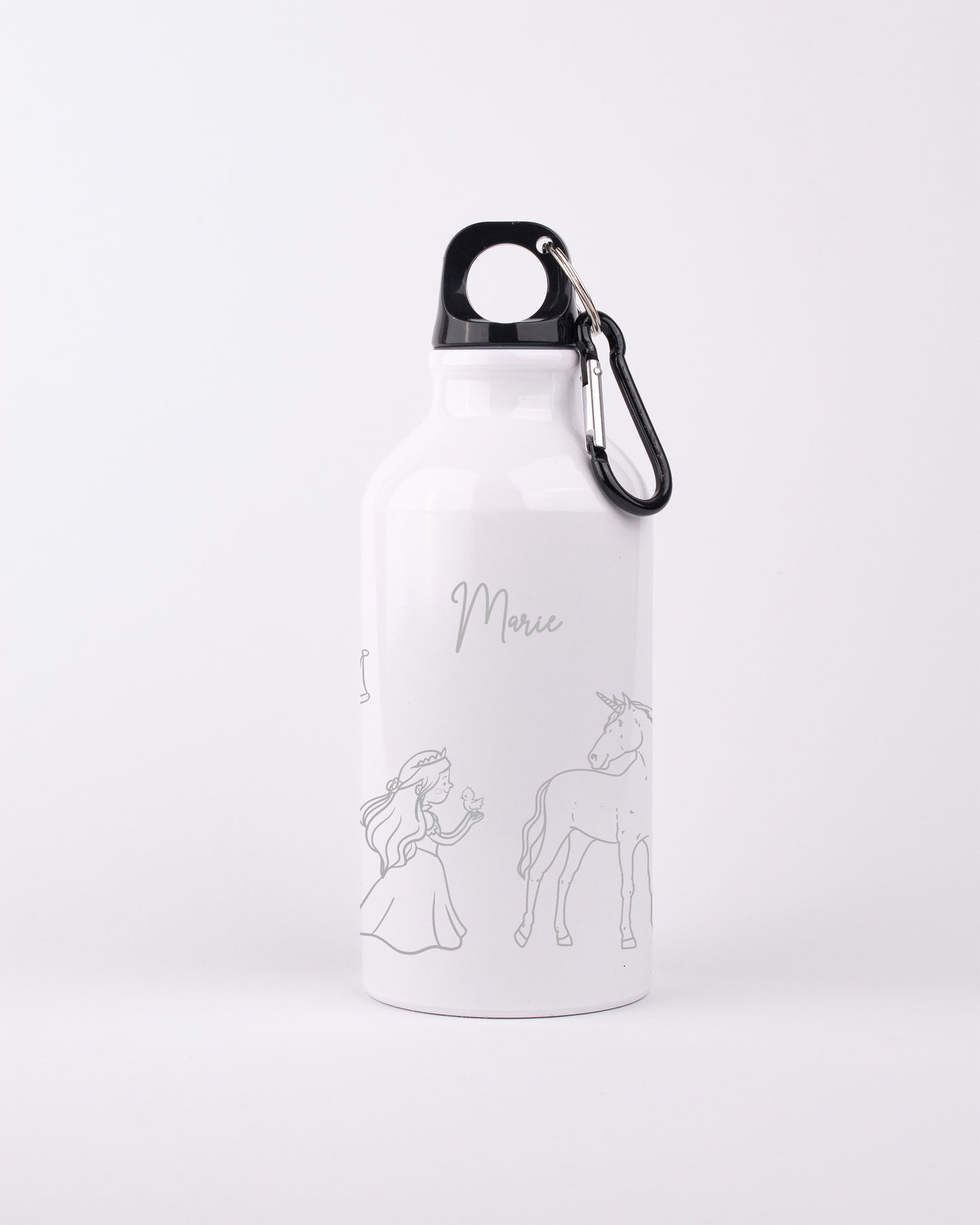 White 400ml Bottle - Princess