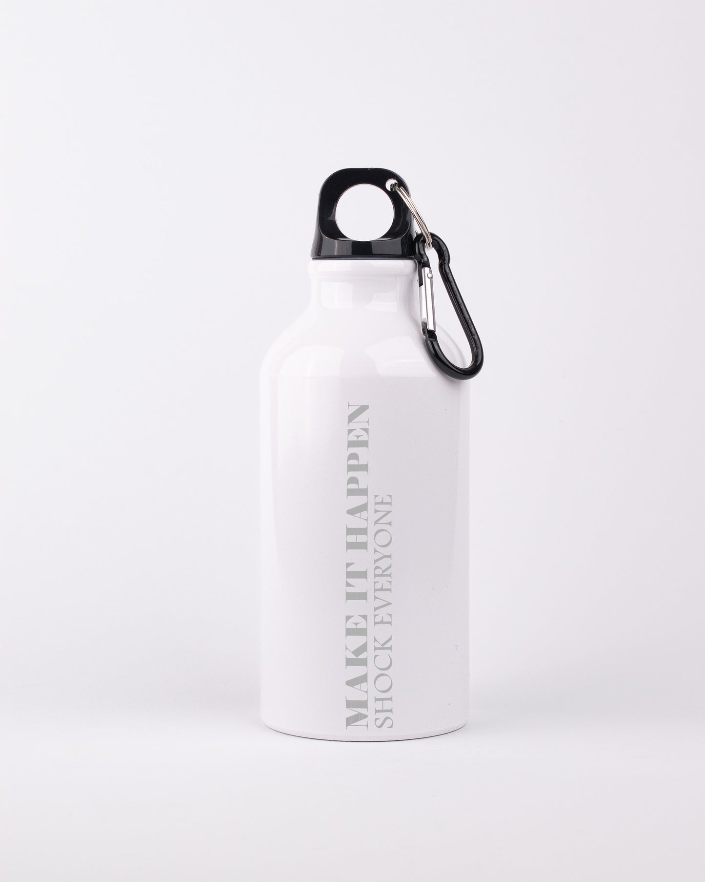 White 400ml Bottle - Make it Happen