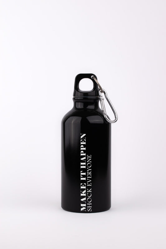 Black 400ml Bottle - Make it Happen