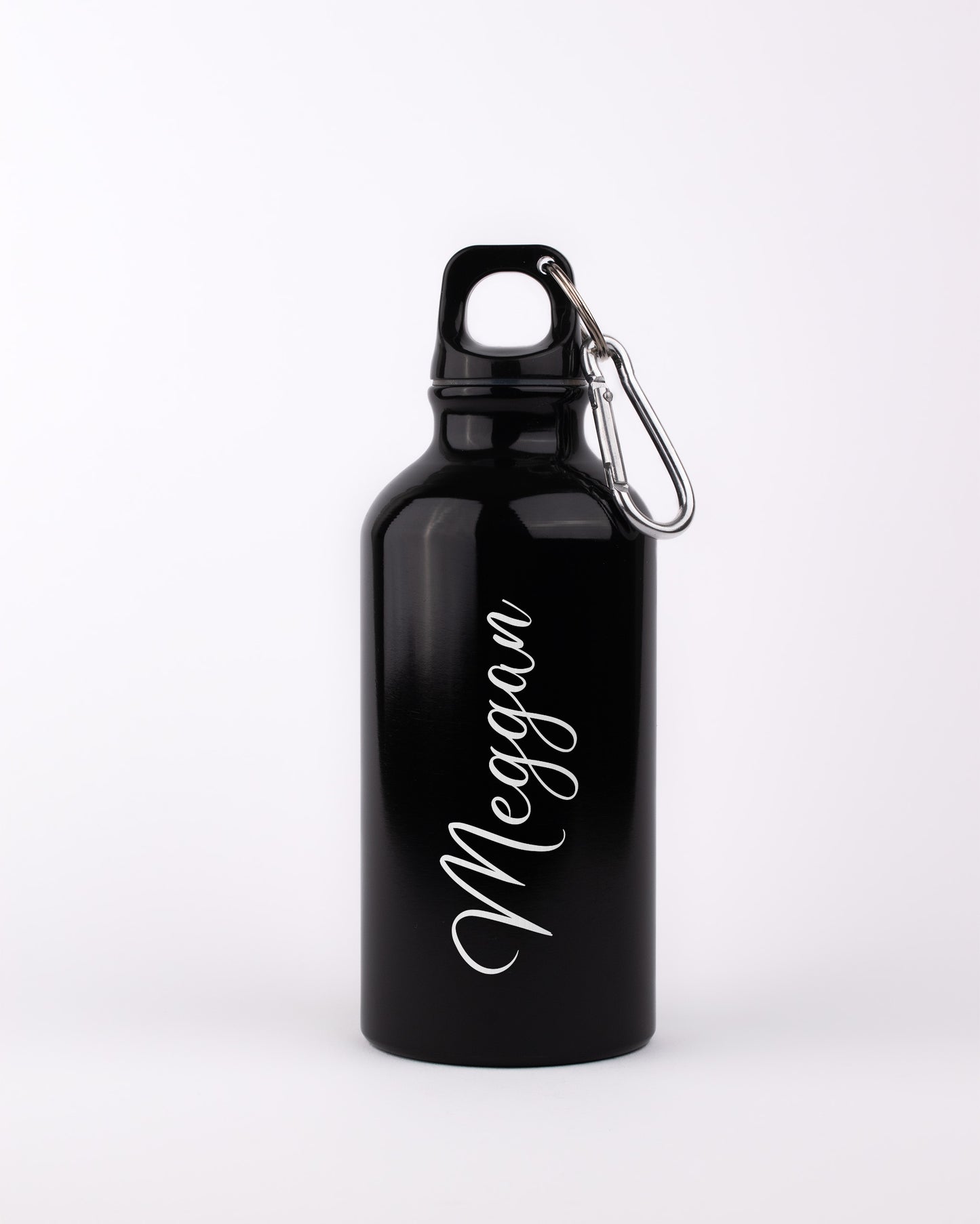 Black 400ml Bottle - Just Name