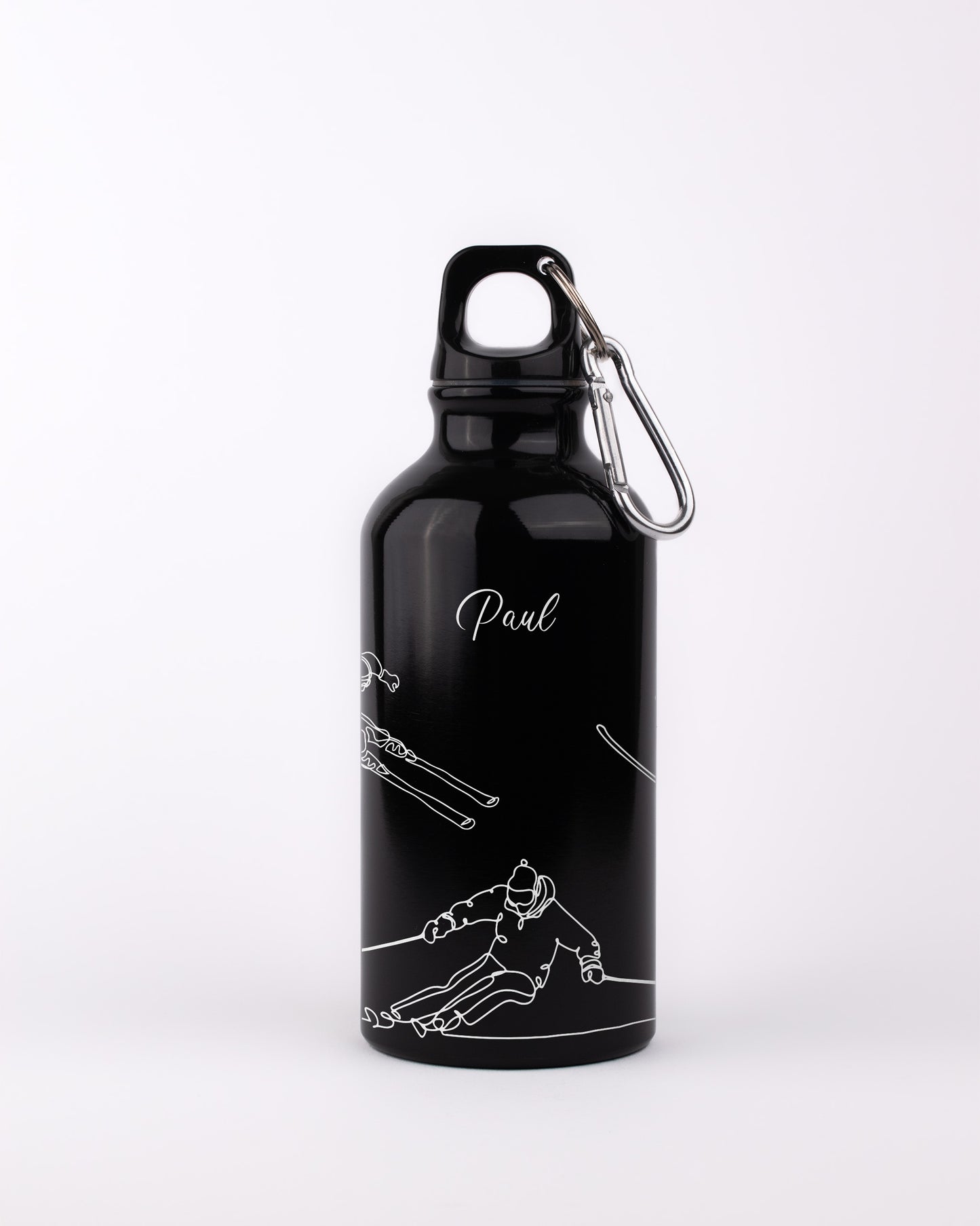 Black 400ml Bottle - Ski Athletes