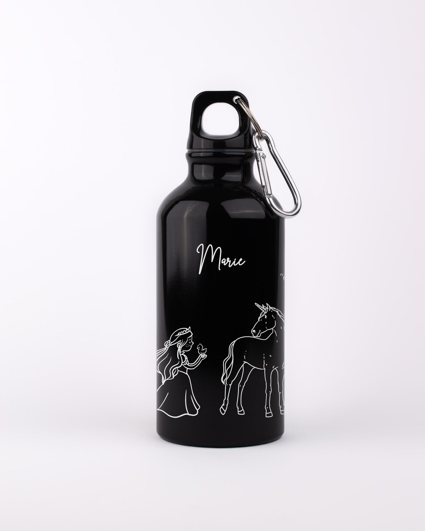 Black 400ml Bottle - Princess