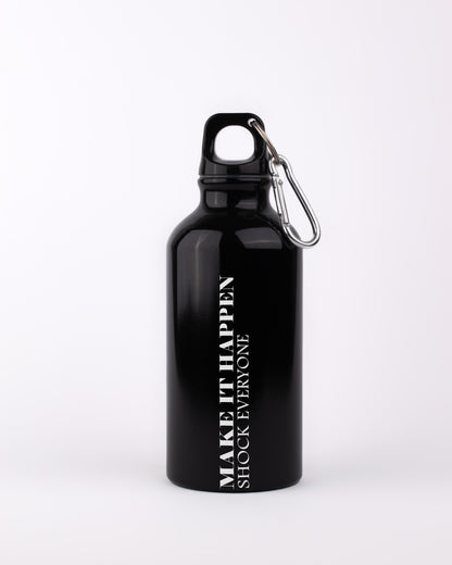 Black 400ml Bottle - Make it Happen