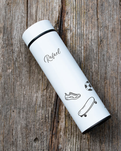 White Stainless Steel Thermal Bottle - Kid's Toys