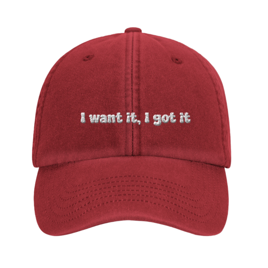 I Want It, I Got It - Hat