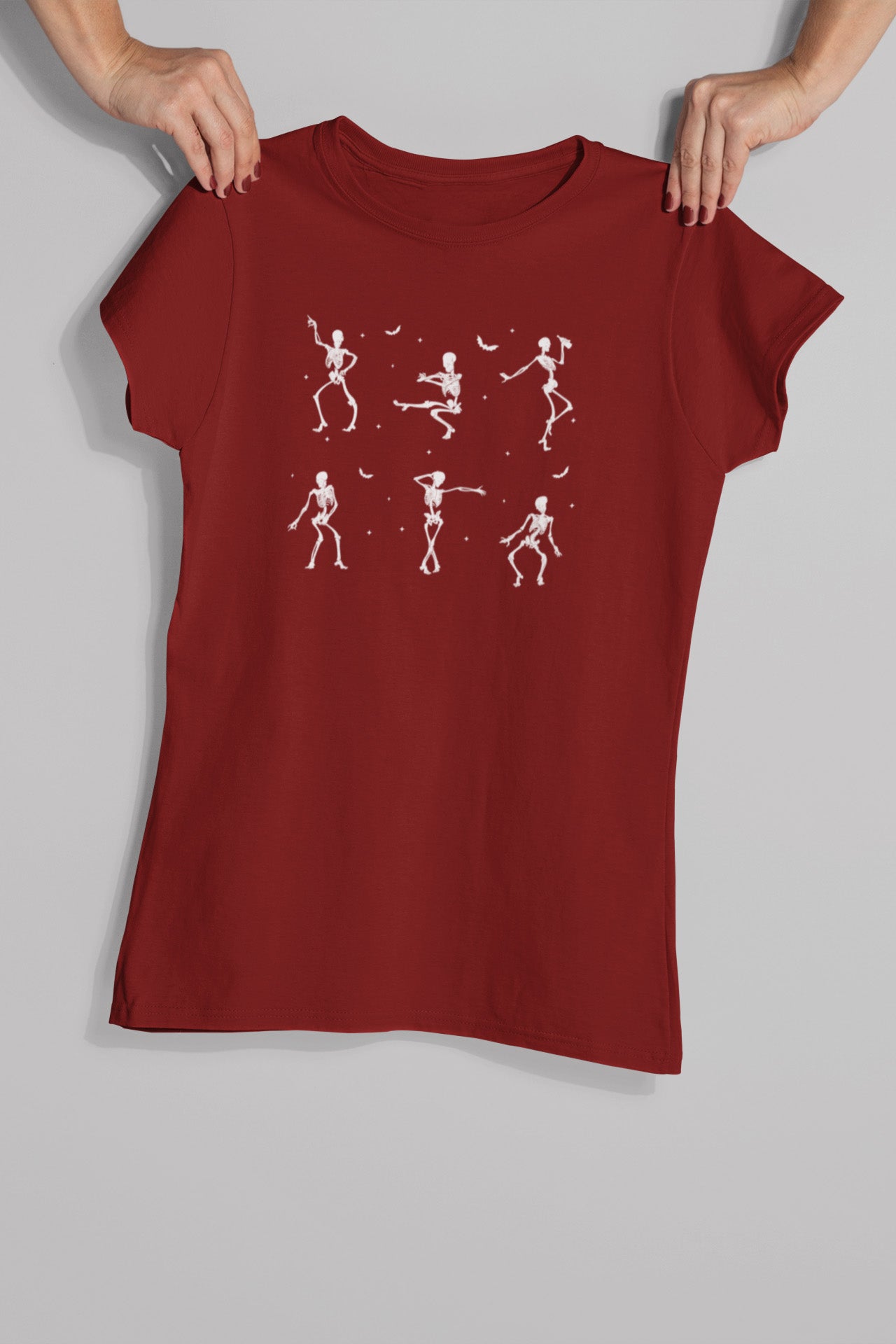 T-Shirt Halloween Dancing Skeletons