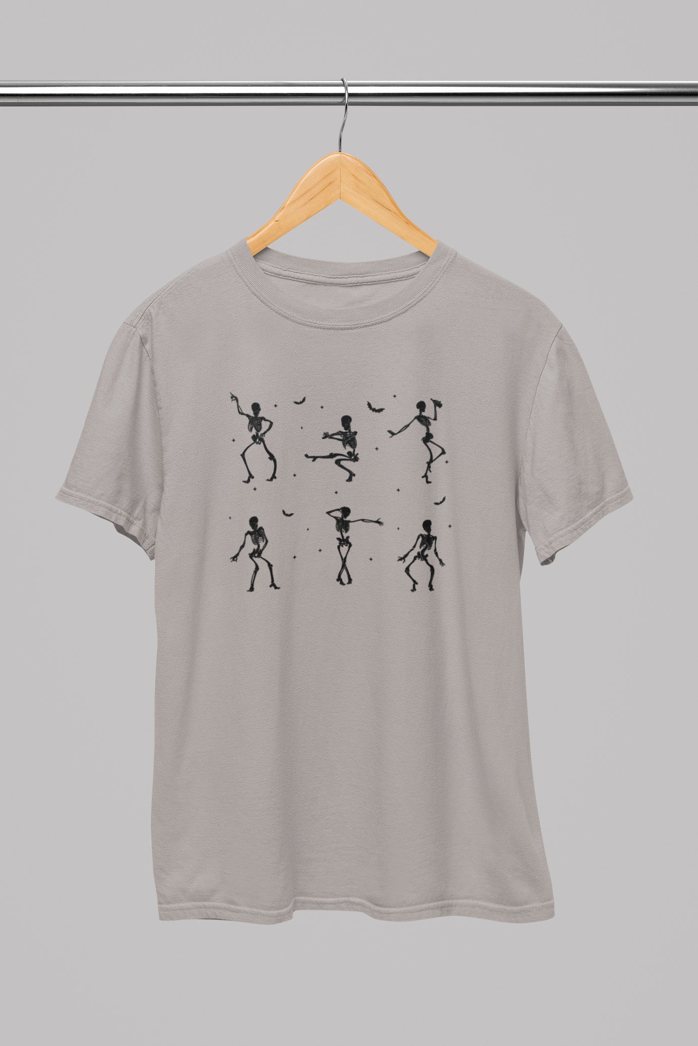 T-Shirt Halloween Dancing Skeletons