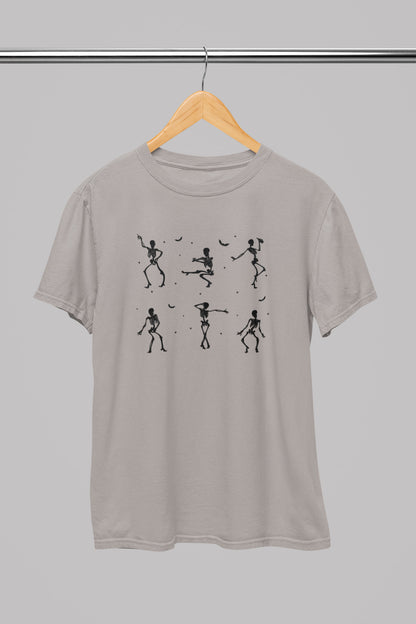 T-Shirt Halloween Dancing Skeletons