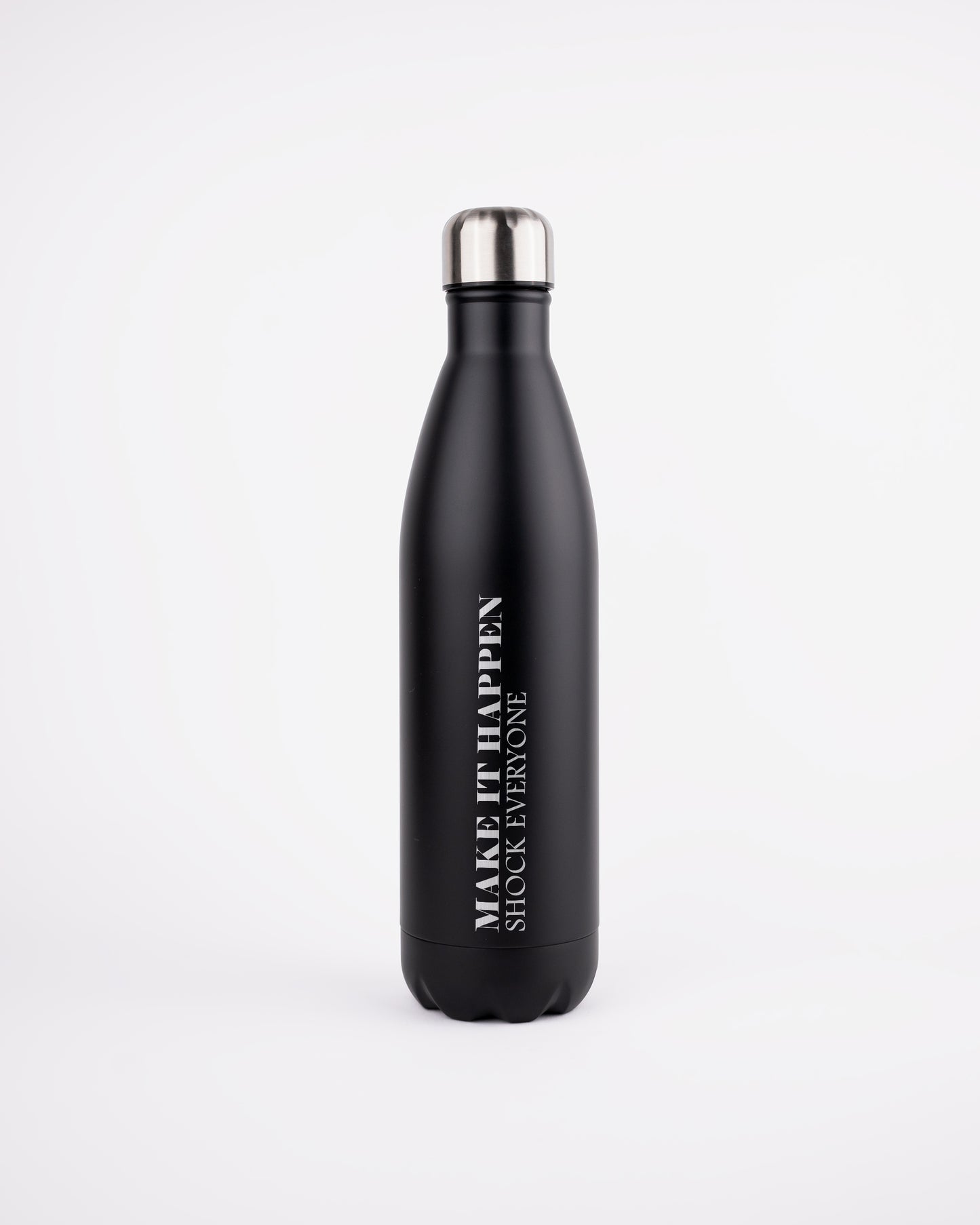 Black Stainless Steel Thermal Bottle - Make It Happen