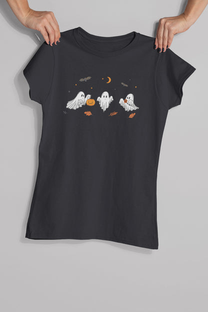 T-Shirt Halloween Ghosts