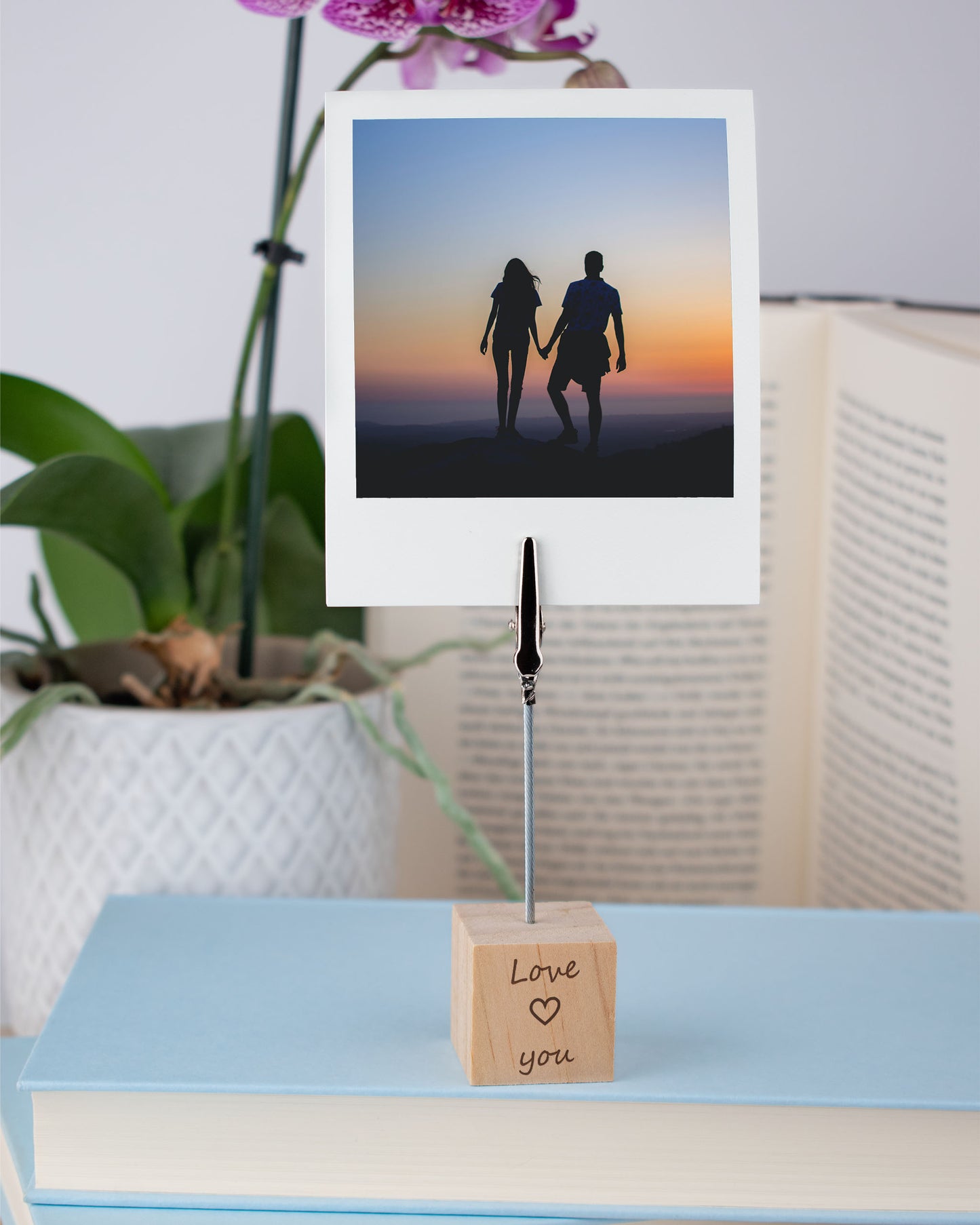 Wood Photo Holder