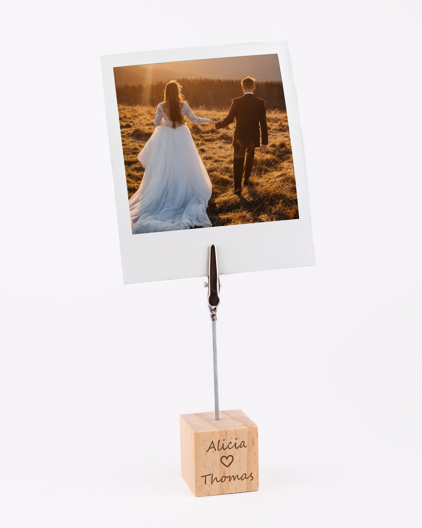 Wood Photo Holder