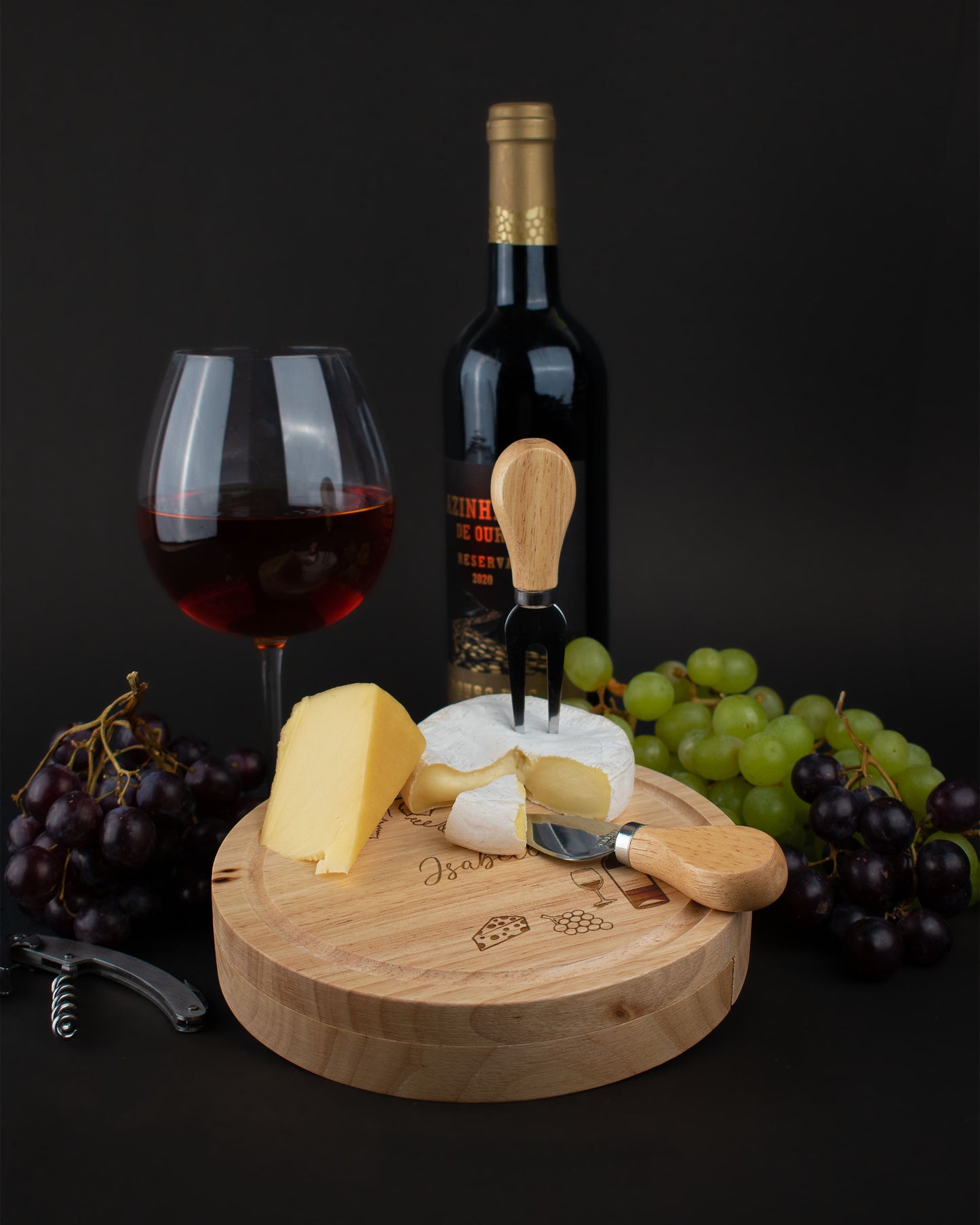 Round Board - Wine