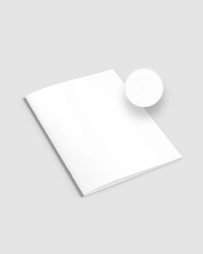 Stitched brochure - Uncoated paper
