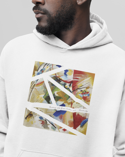 Fragmented Harmony ( Inspired by Kandinsky ) - Unisex Hoodie