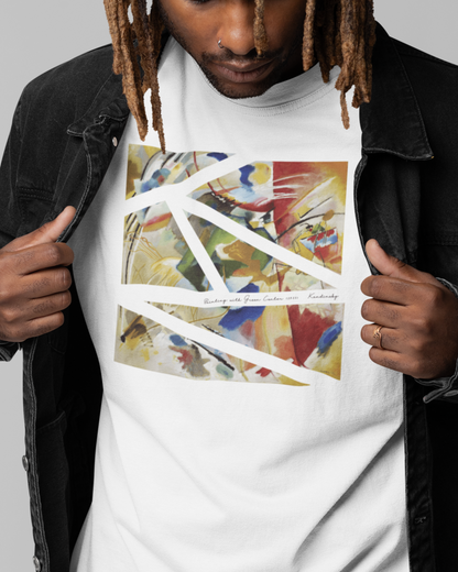Fragmented Harmony ( Inspired by Kandinsky ) -Unisex T-Shirt