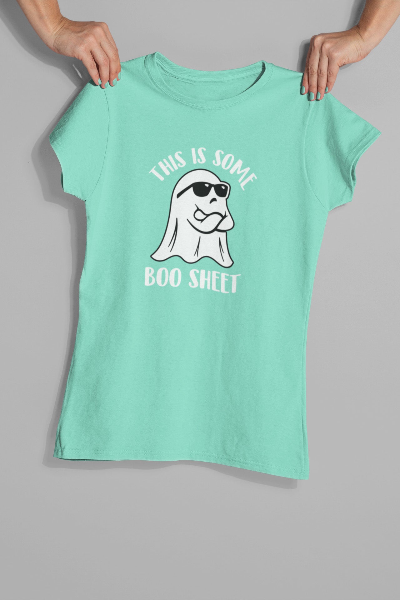 T-Shirt Halloween BOO SHEET