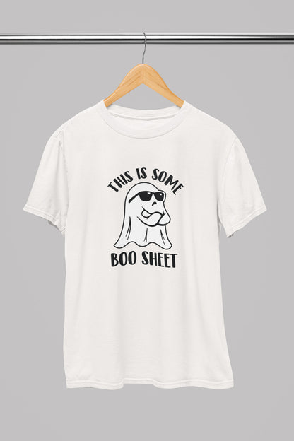 T-Shirt Halloween BOO SHEET