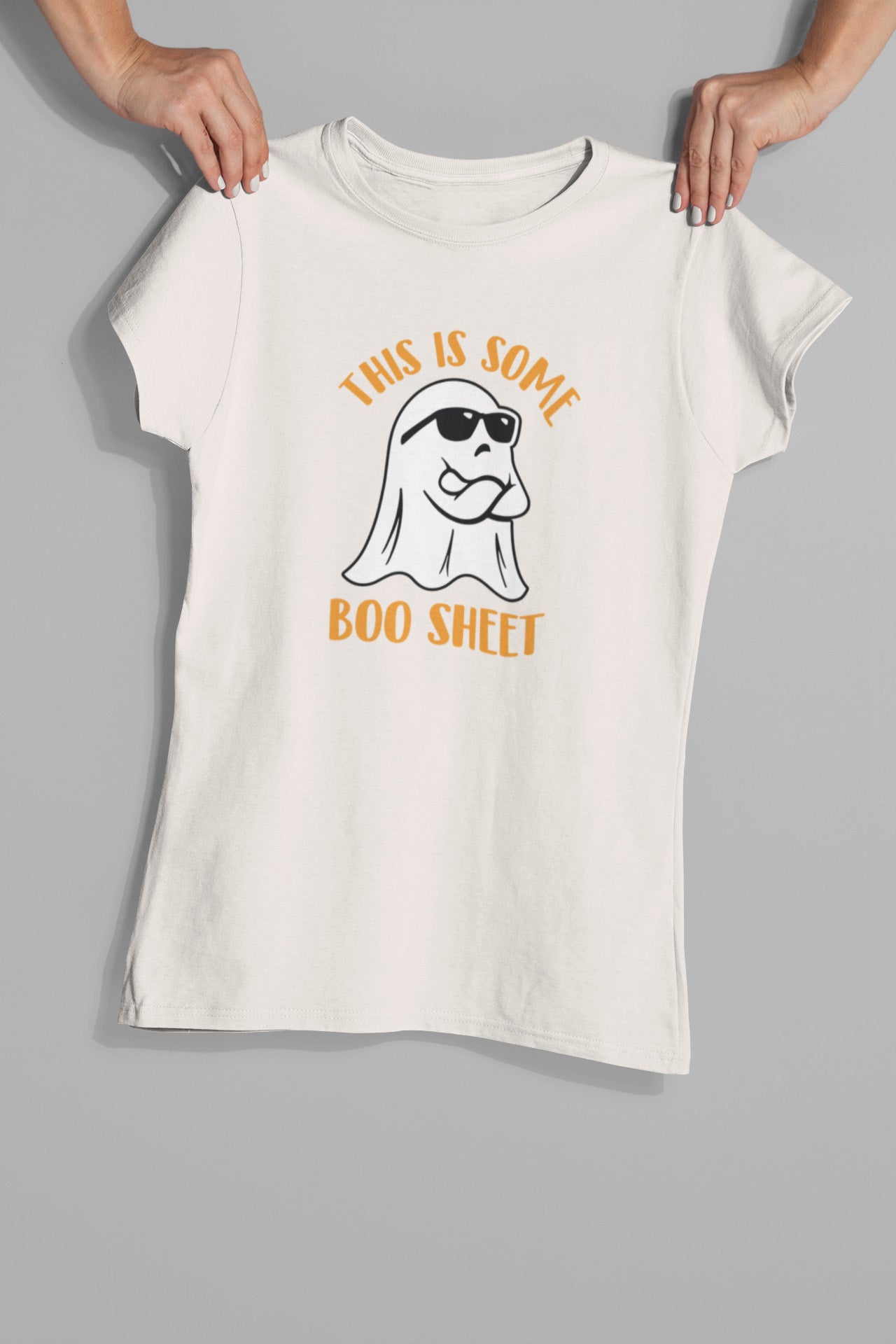 T-Shirt Halloween BOO SHEET