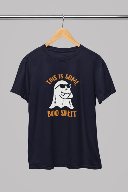 T-Shirt Halloween BOO SHEET