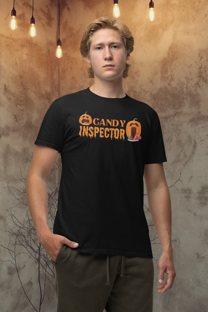 T-Shirt Halloween Candy Inspector