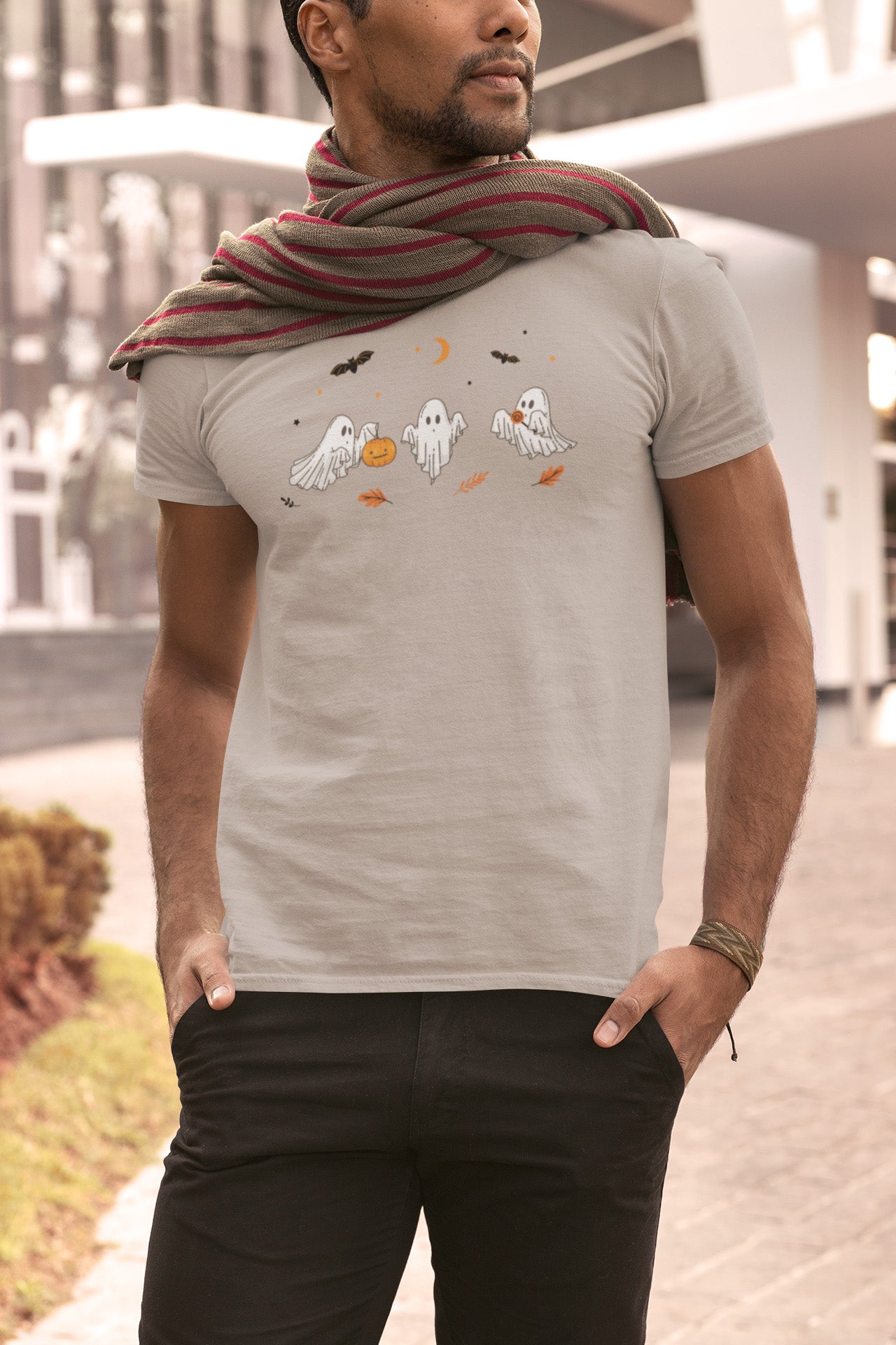 T-Shirt Halloween Ghosts