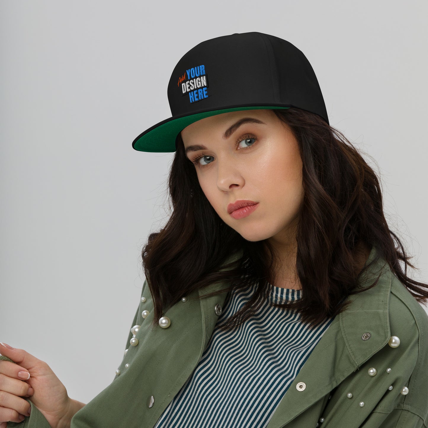 Original Flat Peak Snapback | Beechfield B660