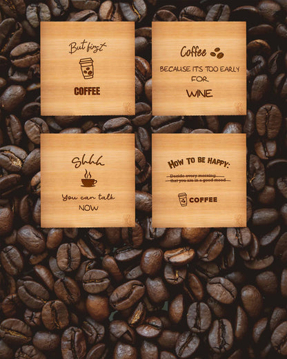 Coffee Mixed Coaster Set