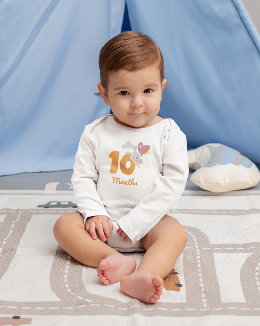Animal Number - Long Sleeve Bodysuit