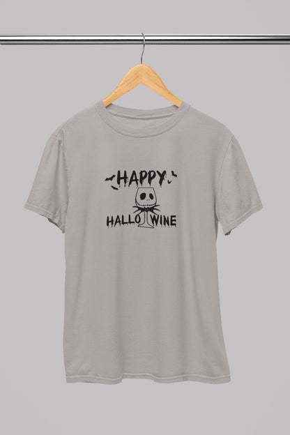 T-Shirt Halloween Happy Wine