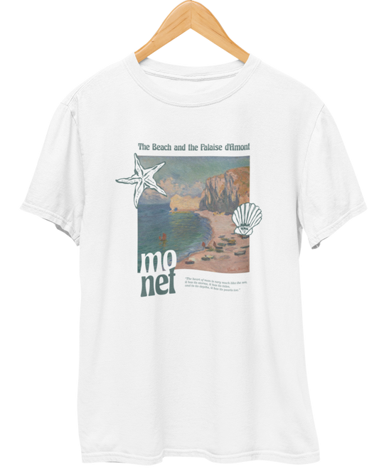 Echoes of the Tide ( Inspired by Claude Monet ) -  Unisex T-Shirt