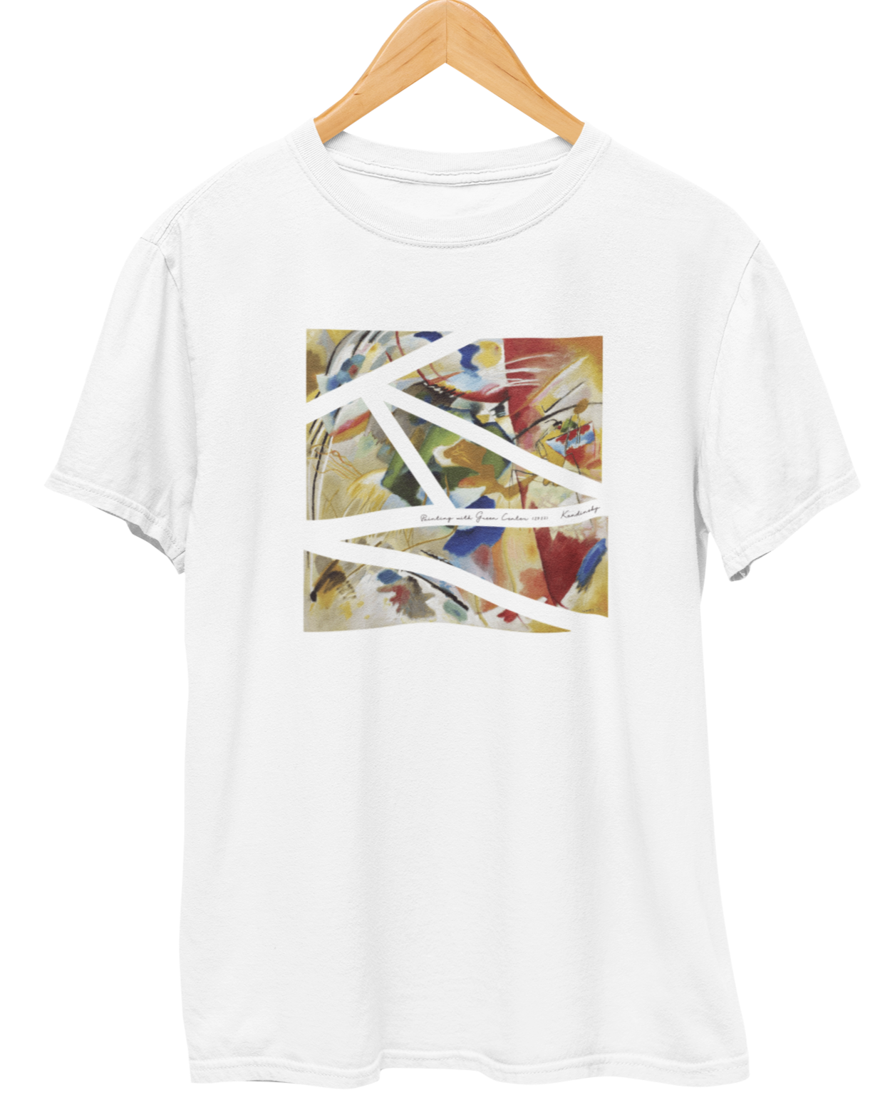 Fragmented Harmony ( Inspired by Kandinsky ) -Unisex T-Shirt