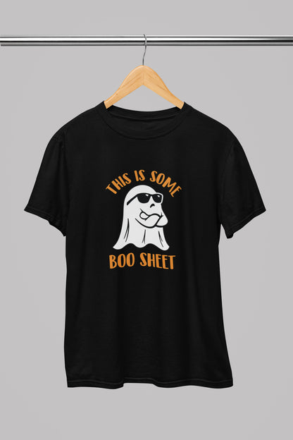 T-Shirt Halloween BOO SHEET