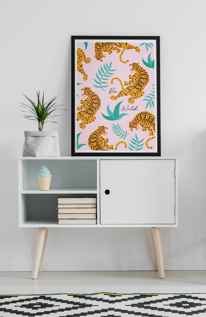 Tropical Tiger  - Poster