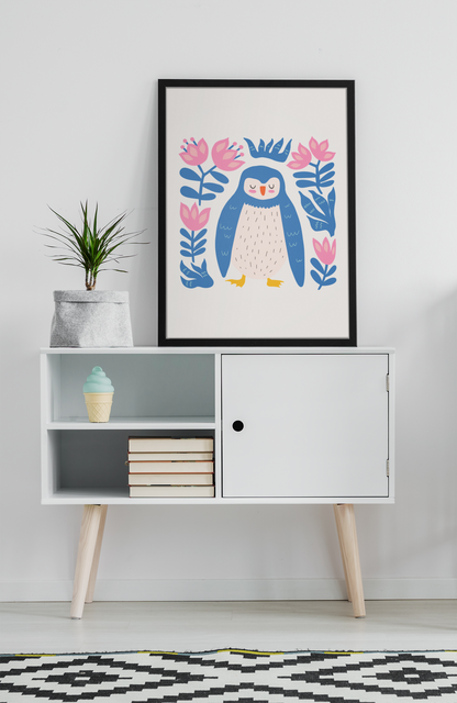 Fluffy Feathers - Poster