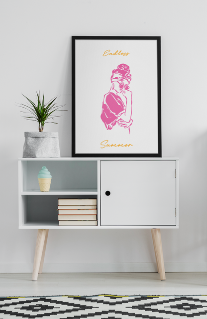 Pink Attitude - Poster