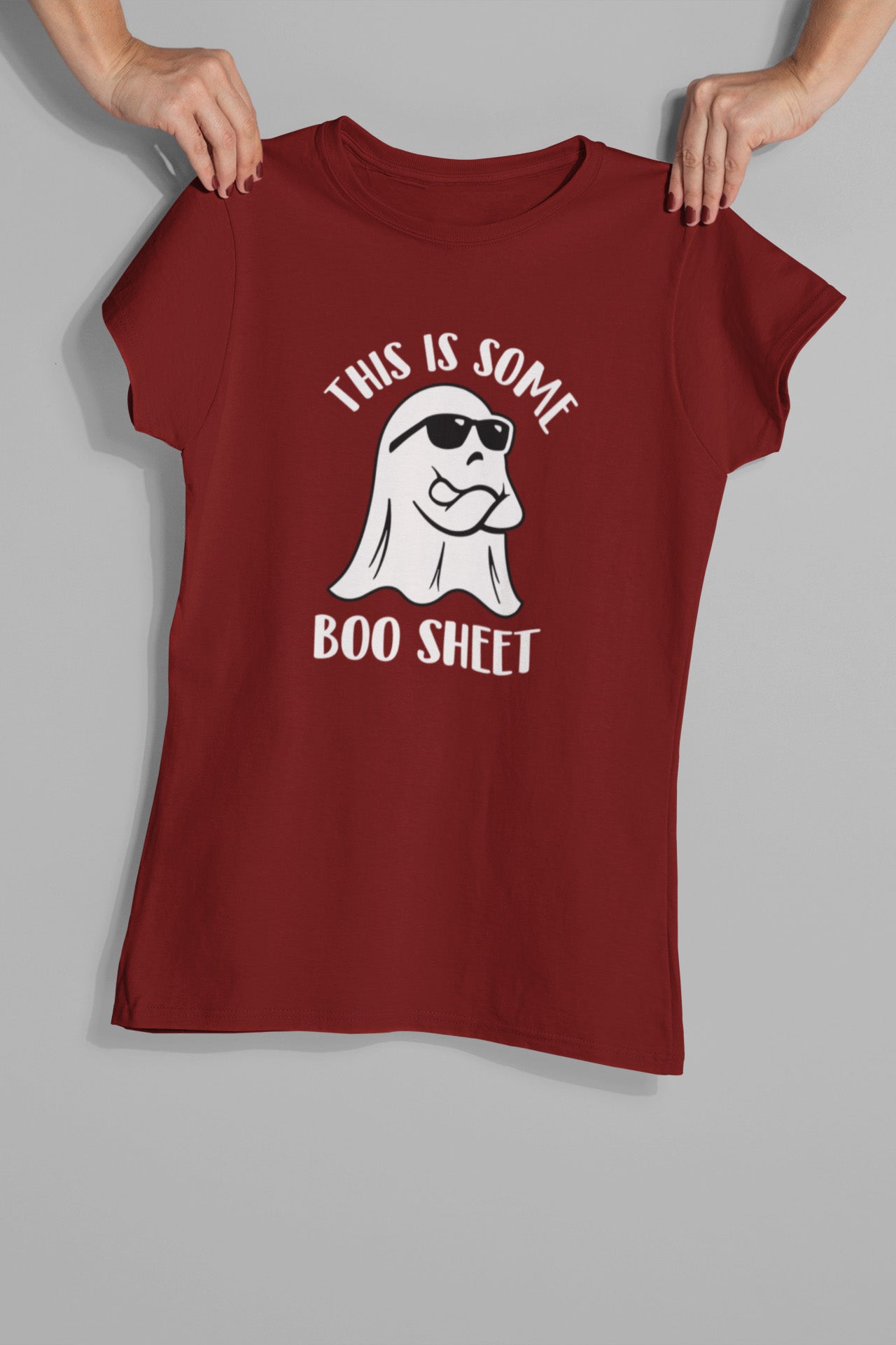 T-Shirt Halloween BOO SHEET